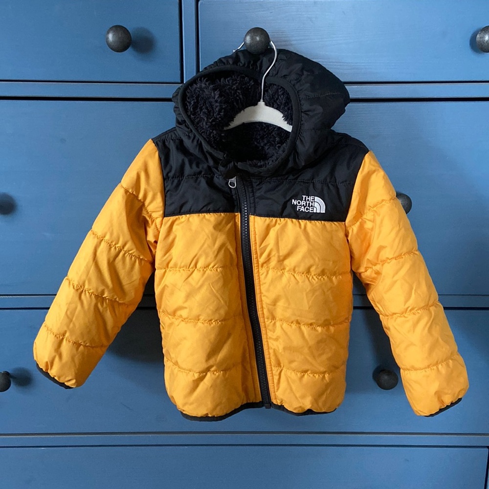 North Face Puffer Jacket Reversible 2T-3T